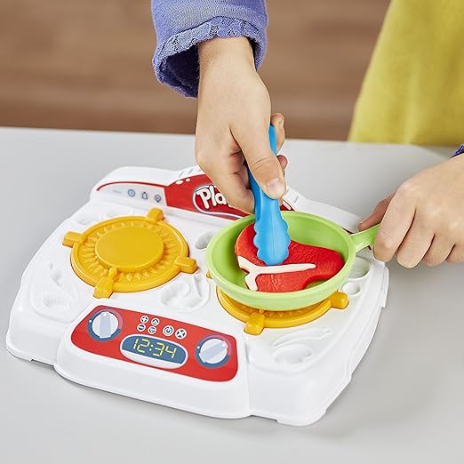 Amazon.com: Play-Doh - B9014 - Kitchen Creations Sizzling Stovetop: Toys & Games