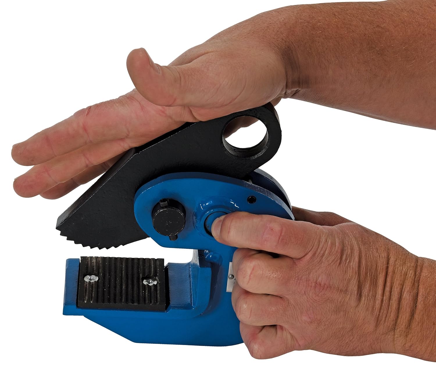 Vestil HPC-20 Horizontal Plate Lifting Clamp, Steel, 13/16" Plate Thickness, 2000 lbs Working Load Limit, 1.2" Bale Opening: Industrial & Scientific