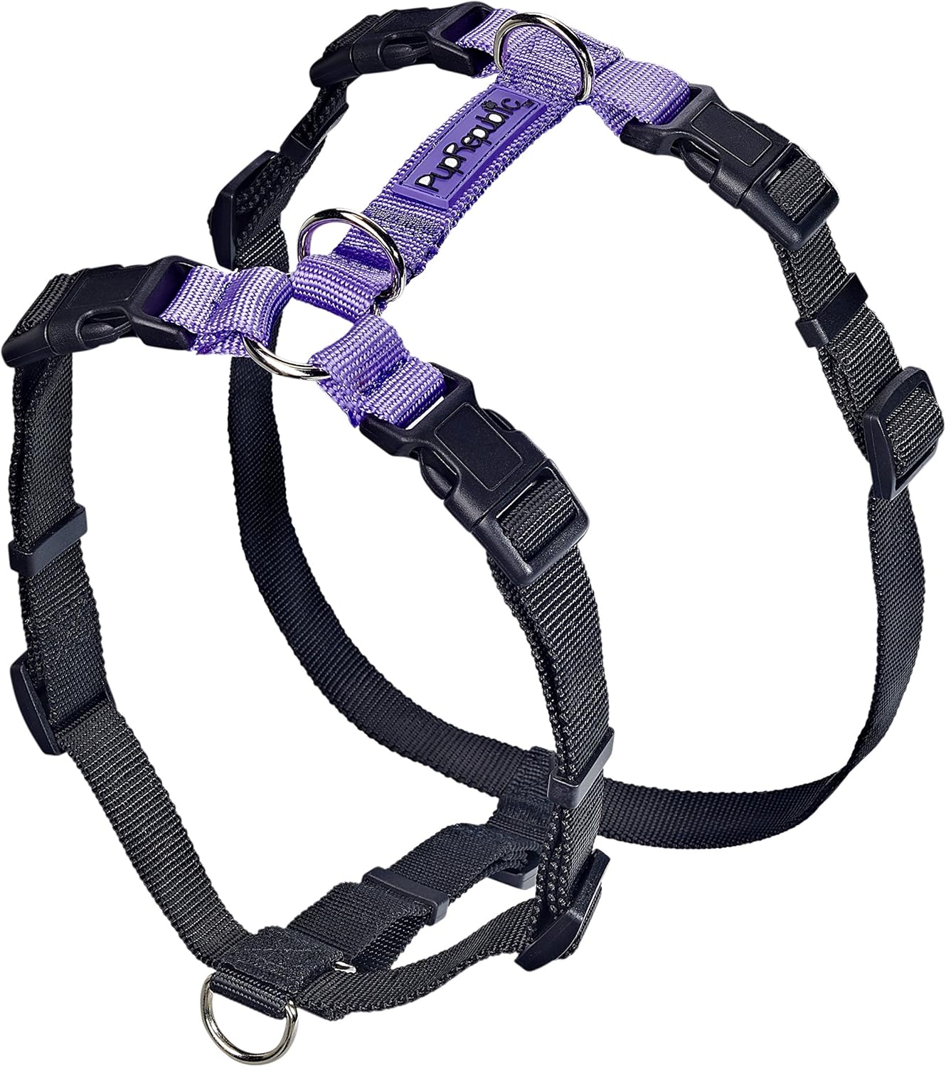 PupRepublic No Pull Balance Dog Harness Front and Back Clip, Adjustable Training Harness