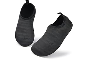 BomKinta Water Shoes for Kids - Boys Girls Toddler Quick Dry Non-Slip Barefoot Sports Shoes - Aqua Socks for Beach Swim Outdo