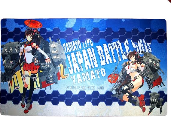 Amazon Co Jp 艦隊これくしょん 艦これ 戦艦大和 ヤマト 大破 プレイマット カードゲームマット ホビー 通販