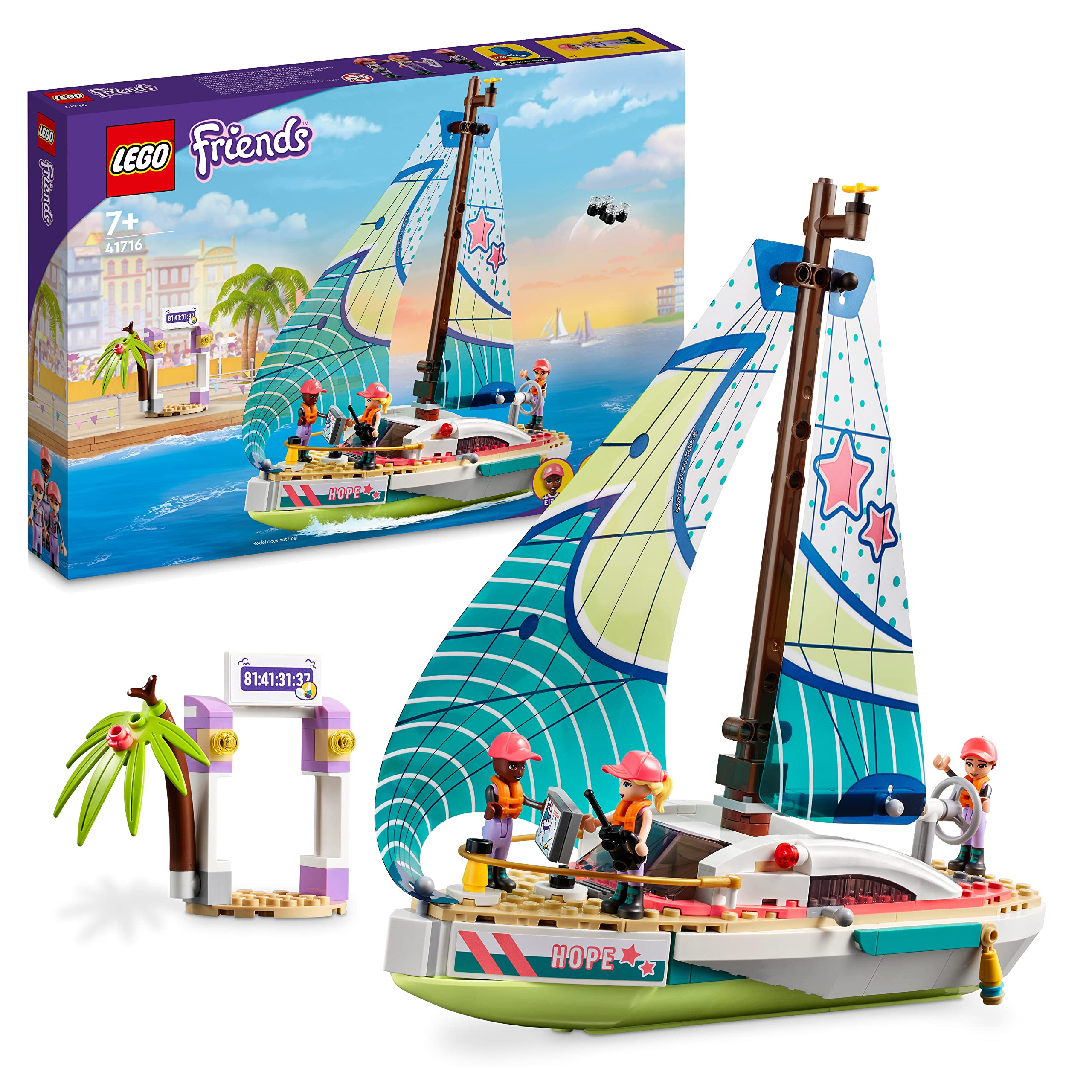 Mua LEGO Friends Stephanieâ s Sailing Adventure 41716 Building Kit ...