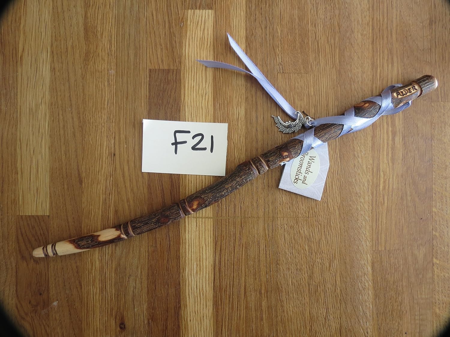 ALDER wood wand (ref F21) courage & boldness Amazon.co.uk Handmade