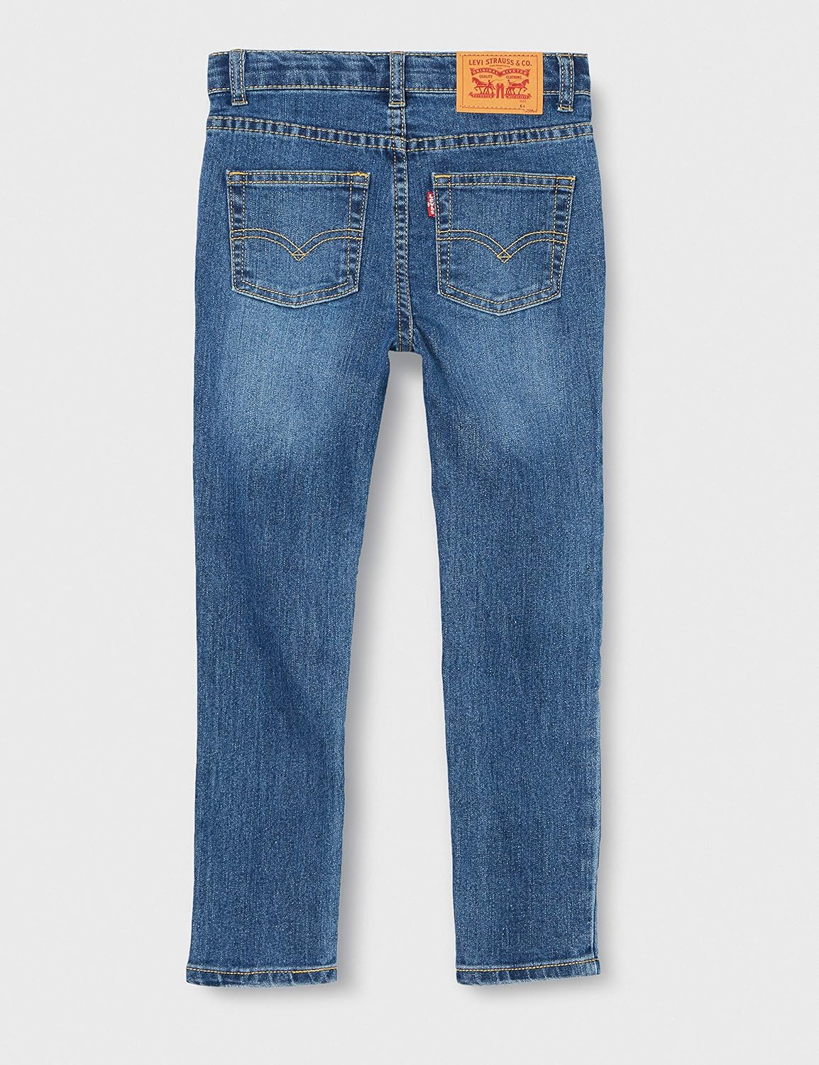 Levi's Kids Skinny Taper Jeans Boys, Blue, 4 Years - Image 4