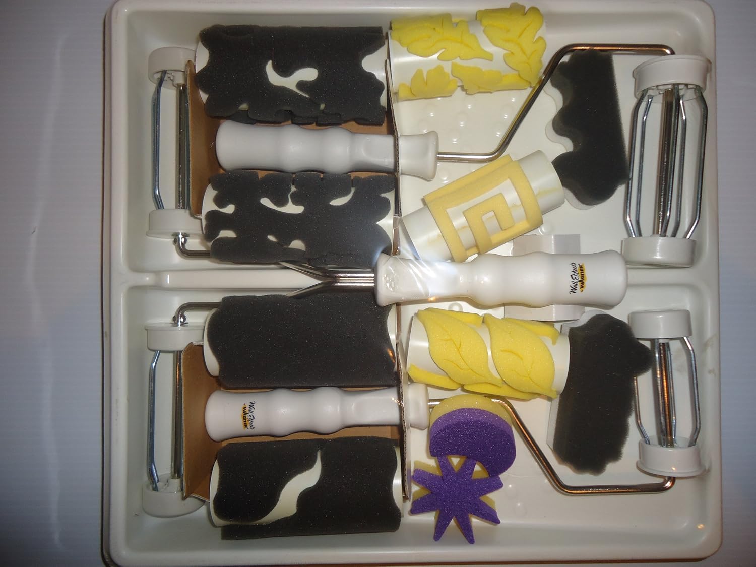 Wall Magic Designer Series Deluxe Decorative 12 Piece Foam Roller Kit Paint