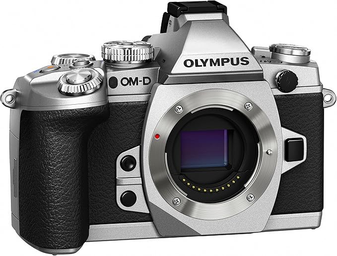 Olympus Om D E M1 16mp Mirrorless Digital Camera With 3 Inch Lcd Body Only Silver W Black Trim Camera Photo Amazon Com