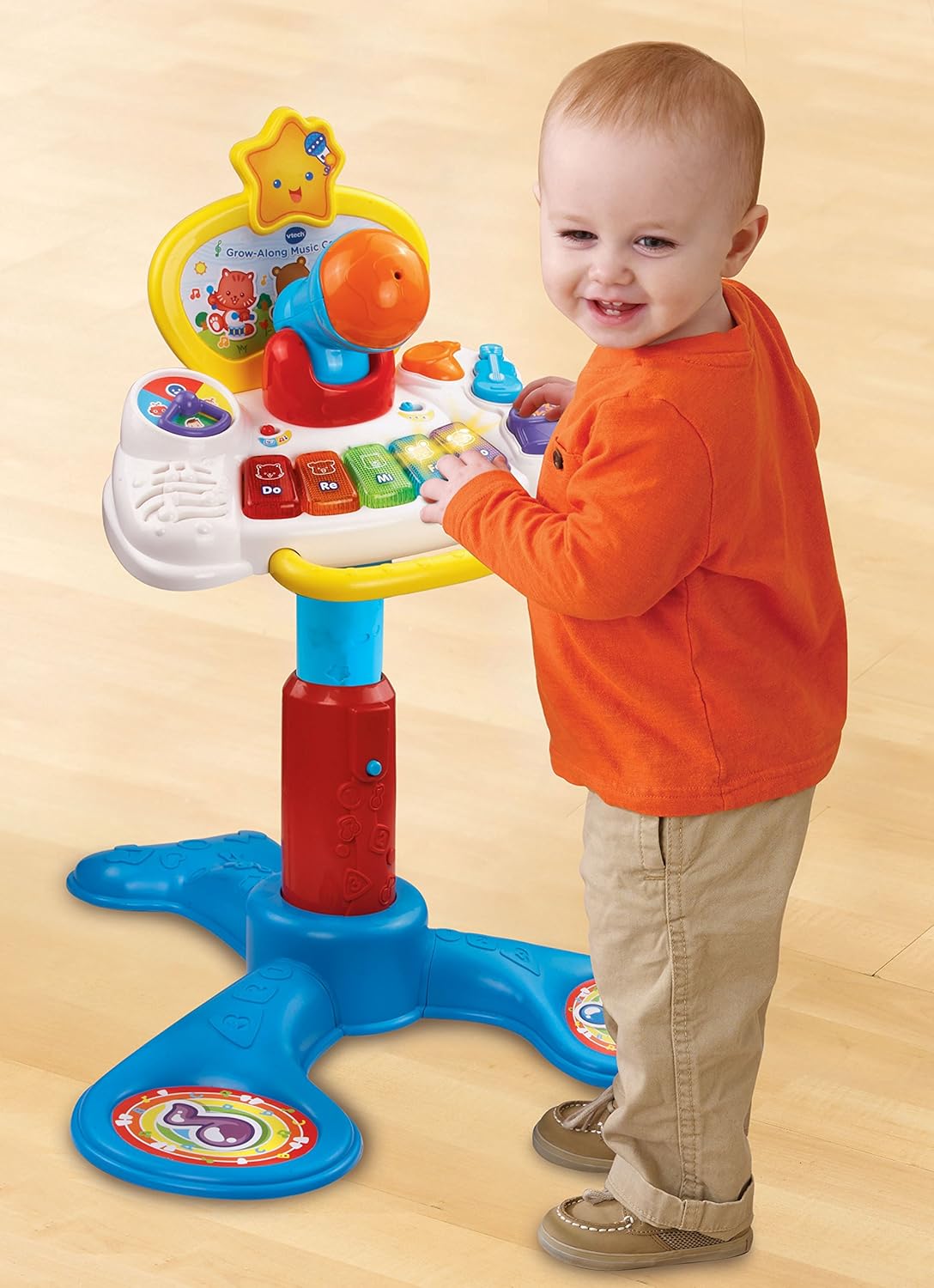 vtech grow along music center
