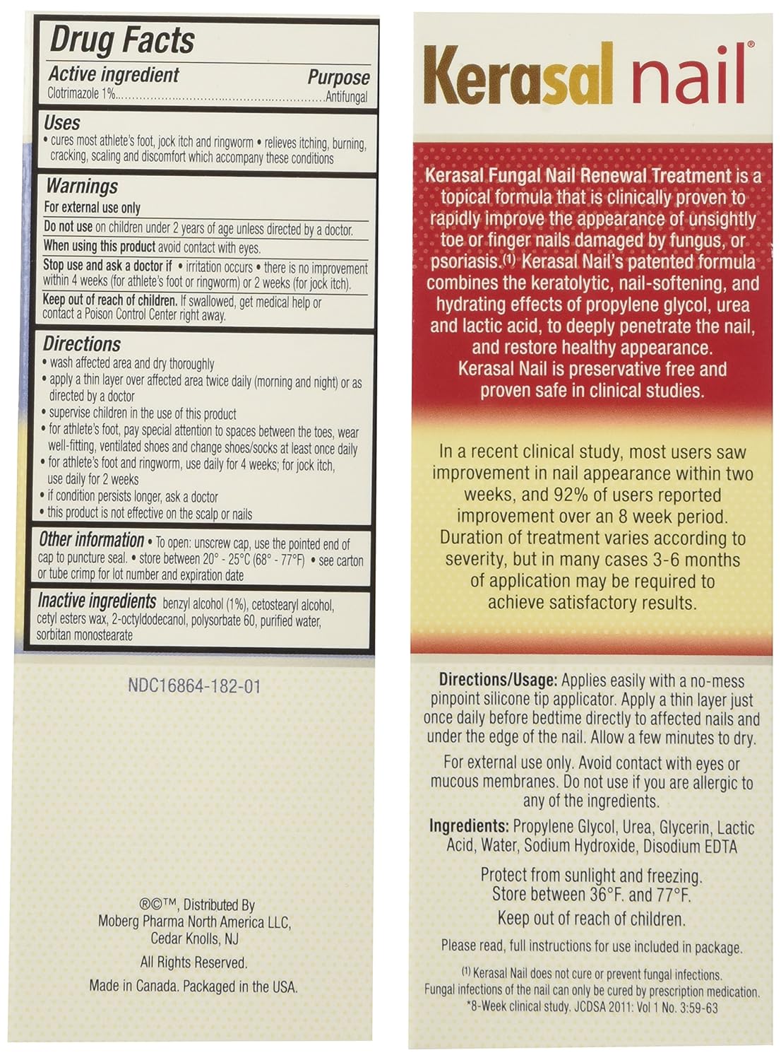 Amazon Com Kerasal Complete Care 2 In 1 Nail Toe Foot Anti