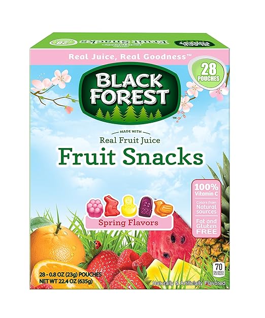 Brach's Black Forest Spring Flavors Fruit Snacks Pouches
