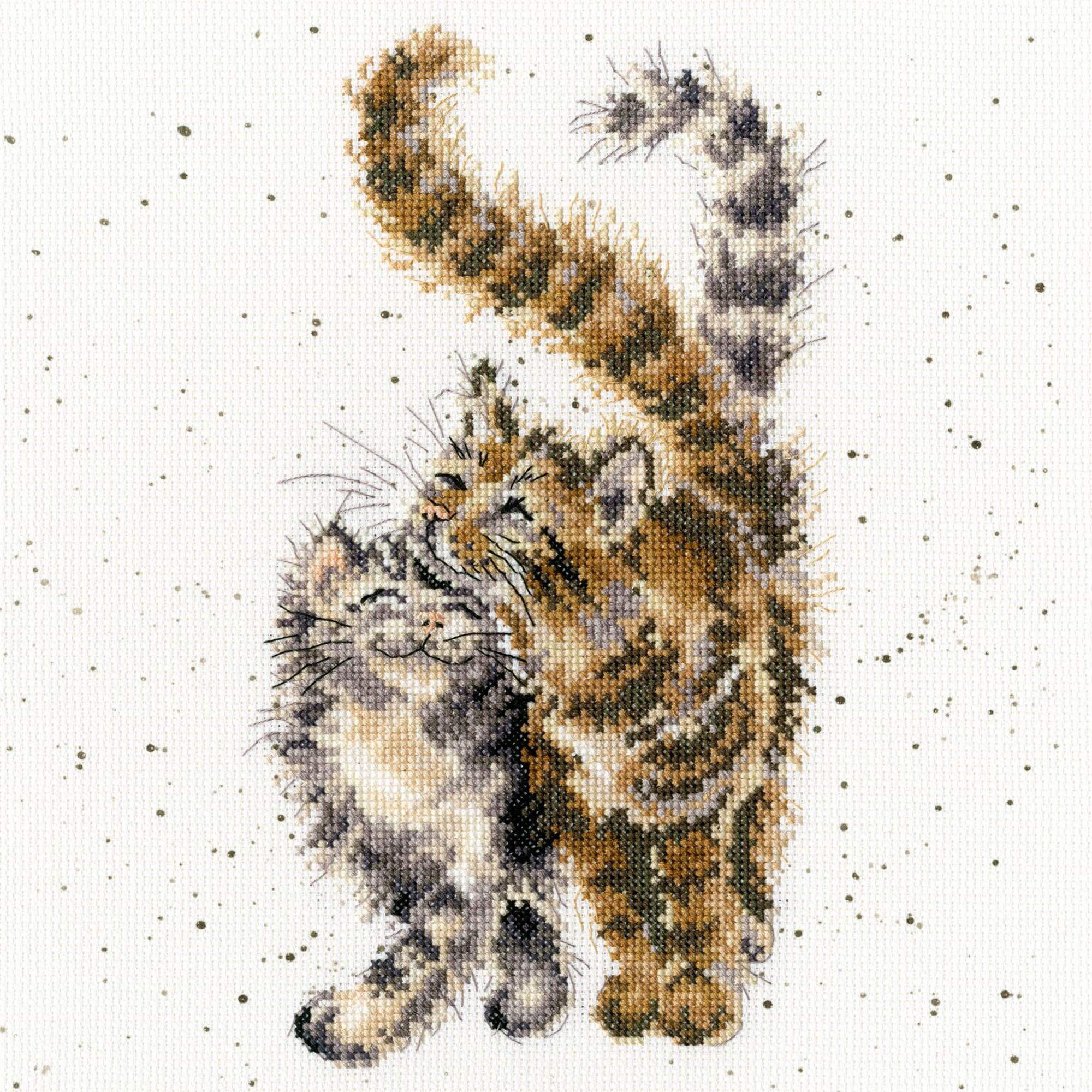 Bothy Threads Cross Stitch Kit - Wrendale Designs - Feline Good