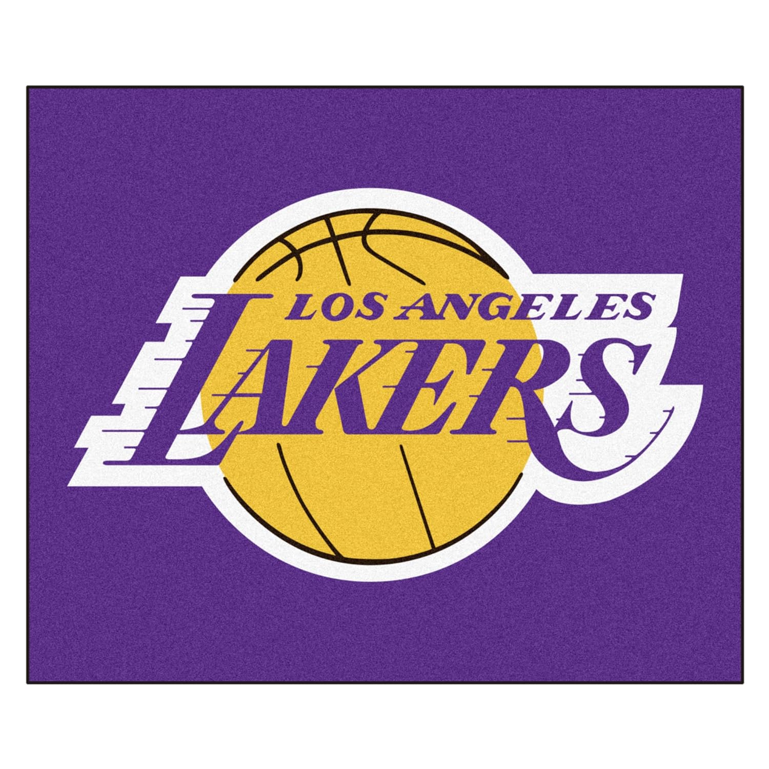 Fanmats 11332 Team Color 59.5x71 NBA Los Angeles Lakers Tailgater Rug