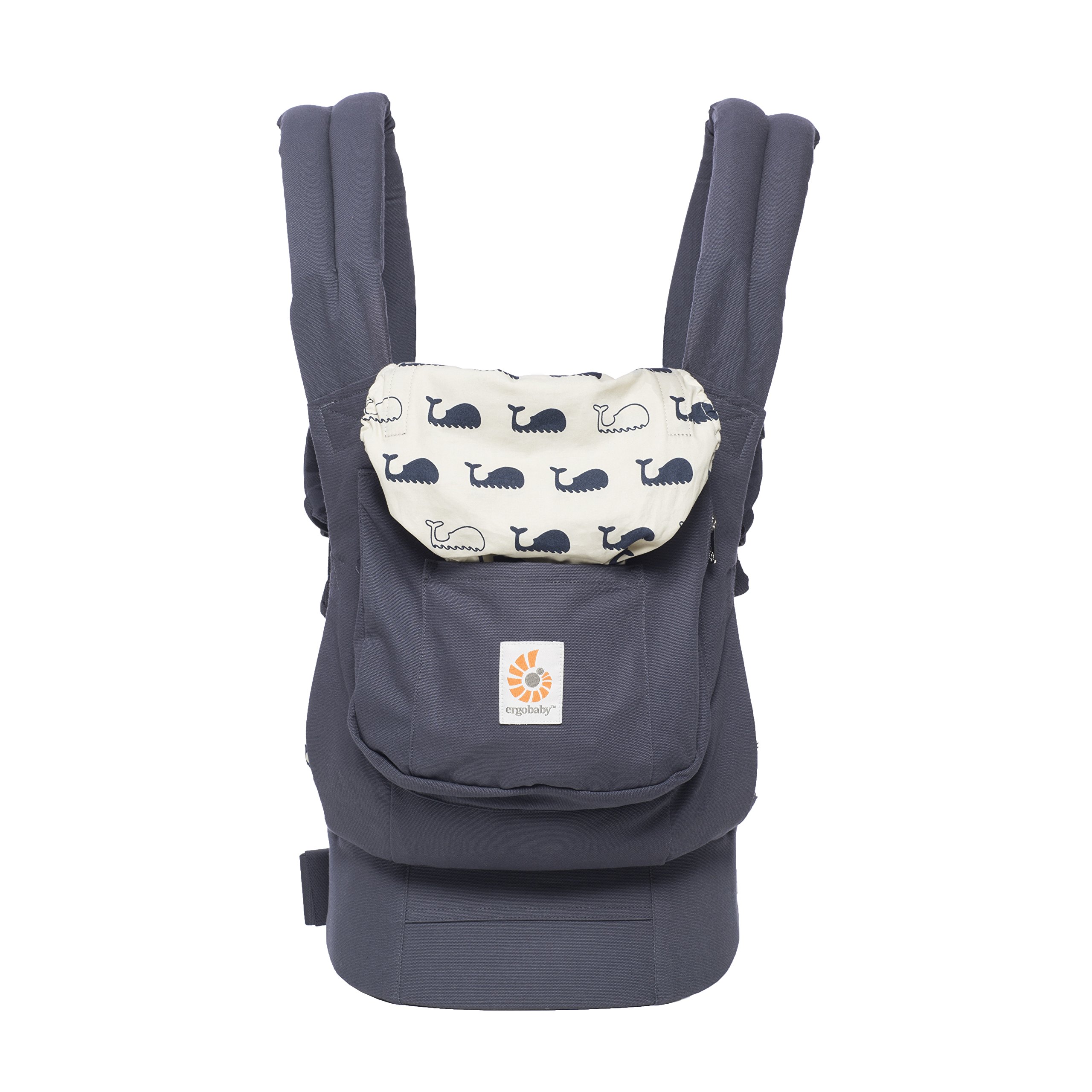 Ergobaby Baby Carrier Front and Back Original Marine 5.5 to 20kg, Ergonomic Breathable Child Carrier Backpack, BCANMARINE