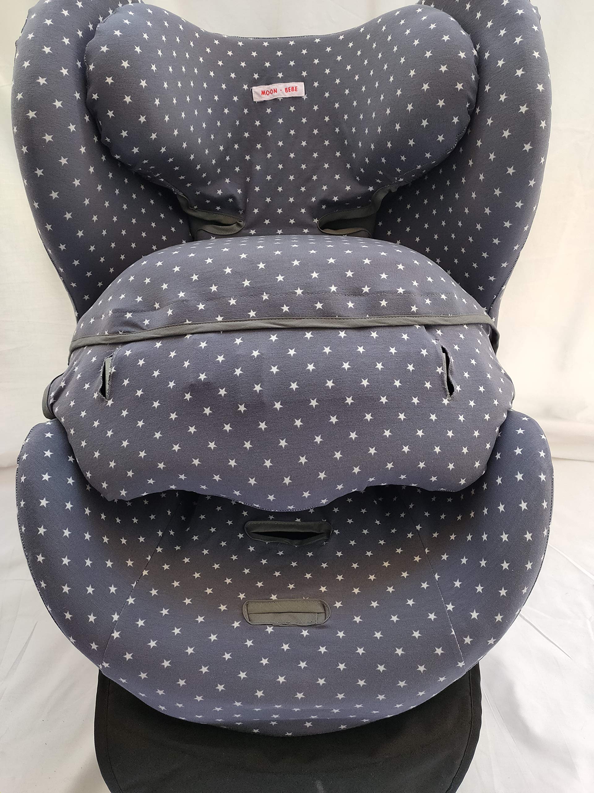 MOON-BEBE Covers for Cybex Sirona Q iSize (GRIS)
