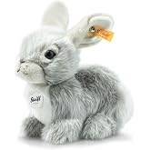 Steiff Dormili Rabbit, Brown, Premium Stuffed Animal Plush Small