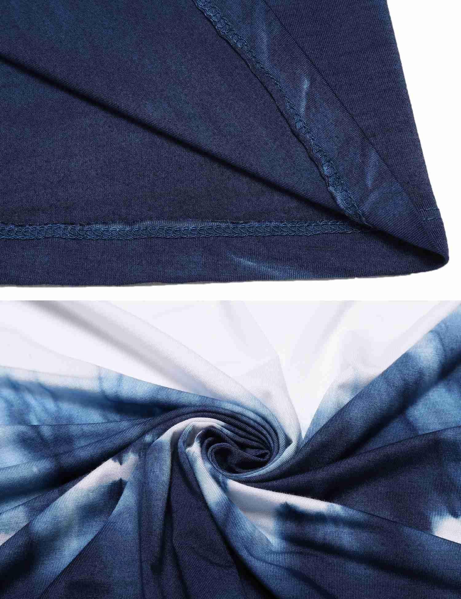 Womens Cardigans High Low Long Sleeve Open Front Lightweight Blouses Irregular Hem Draped Cardigans Blue Medium