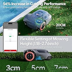 Redkey MGC500 Robot Lawn Mower with 390ft Boundary
