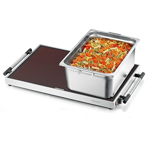 Kitchen Smart Large Electric Hotplate Glass Hot Tray Warming Tray