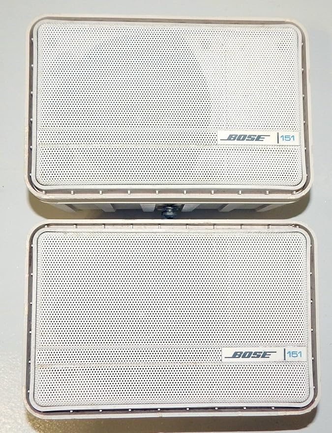 Bose 151 Indoor/Outdoor Speaker Pair (White) Electrónicos