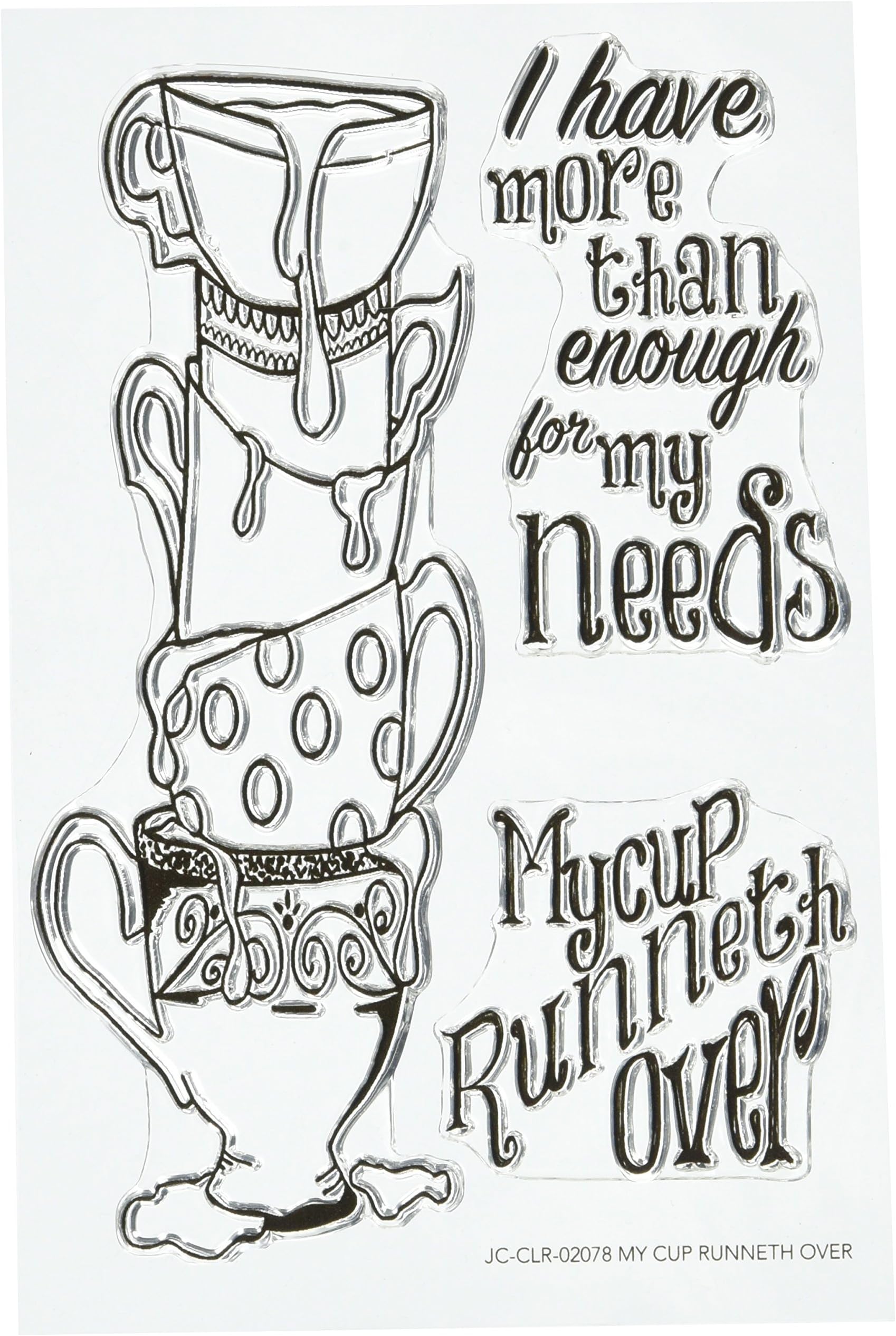 Joy Clair Bible Journaling Clear Stamps