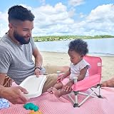 Bright Starts Pop N Sit Portable Booster Pink 6 Months to 3 Years view 9