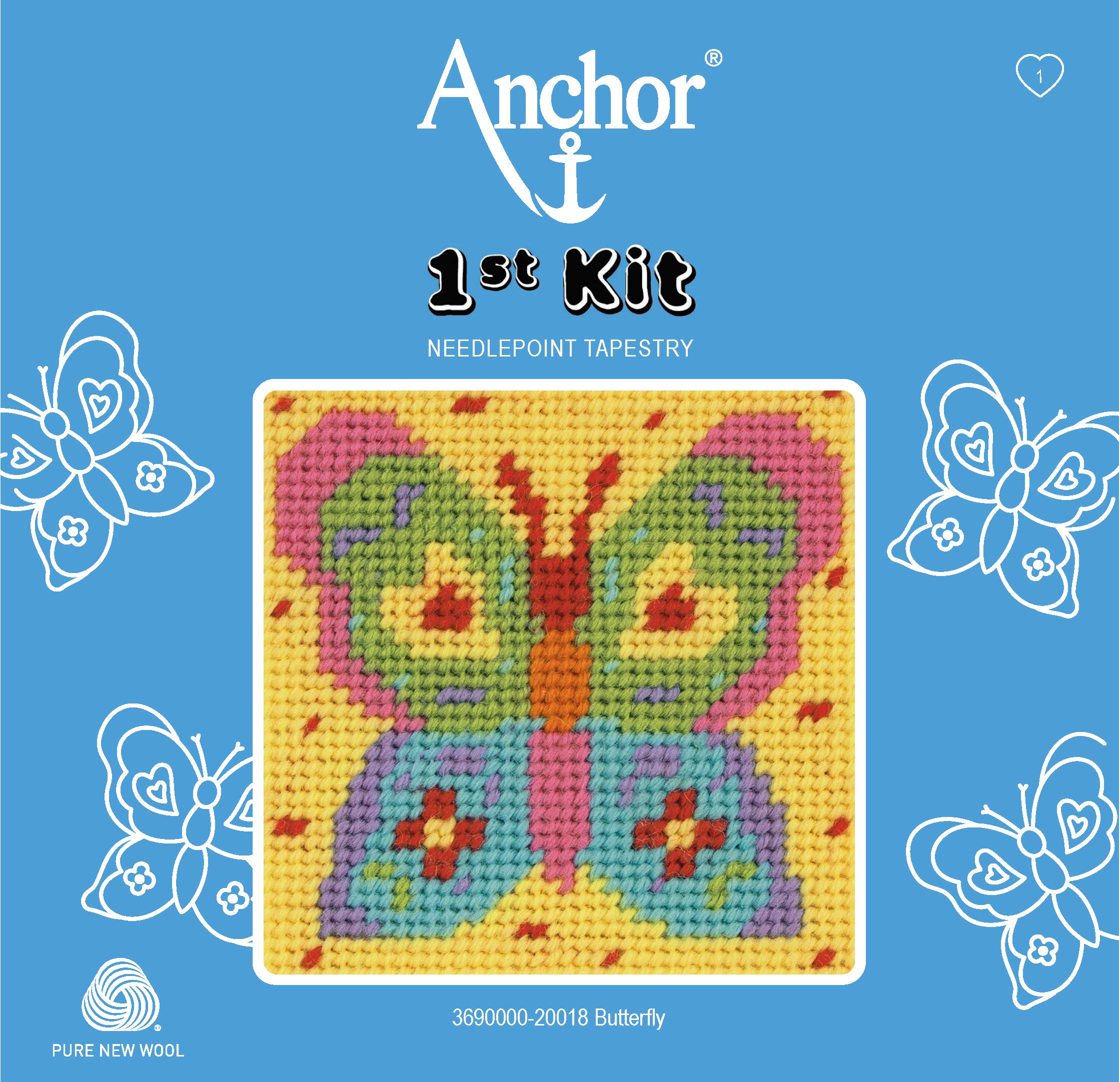 Anchor First Butterfly Kit, Multi, One