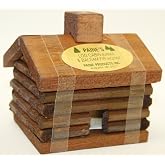 Small LOG Cabin Incense Burner 2.5
