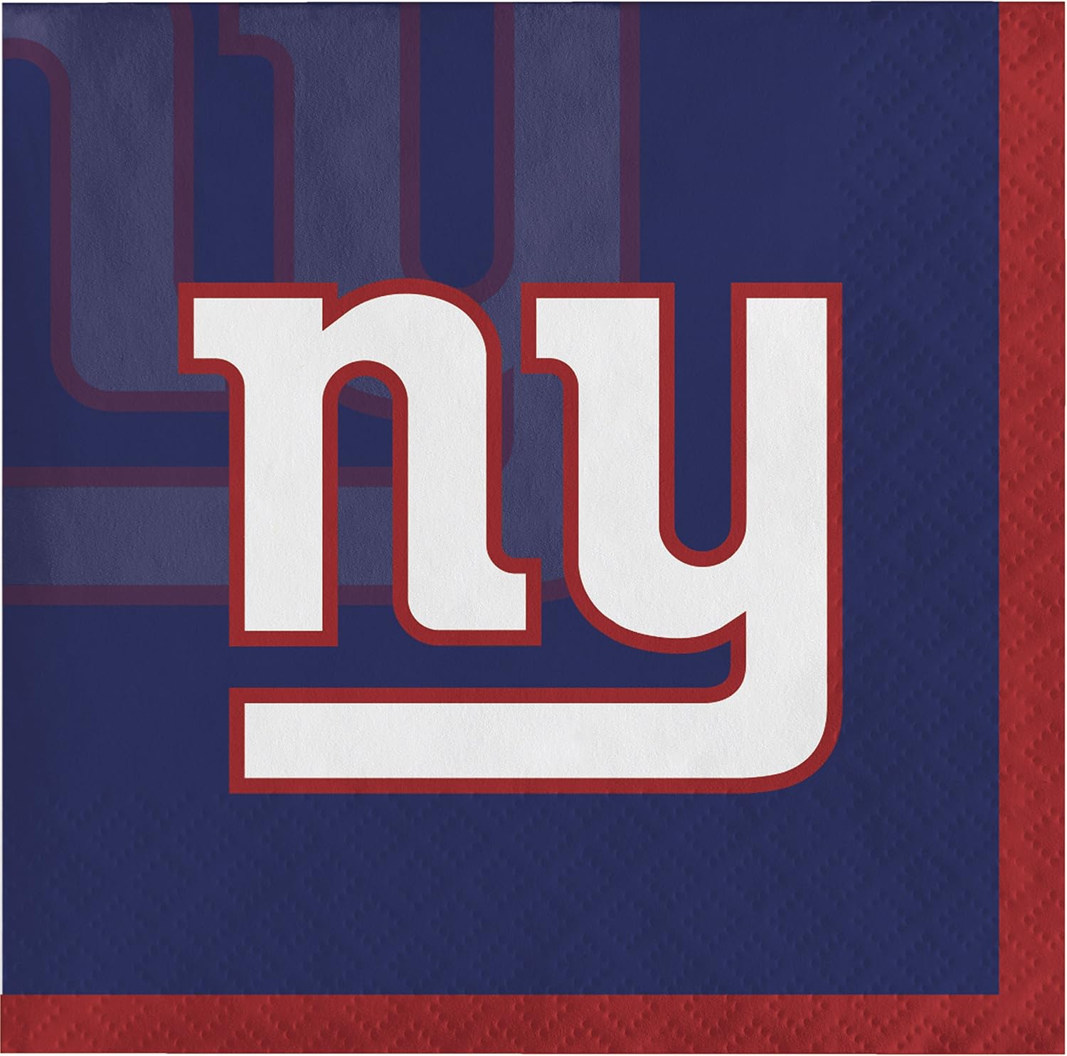 York New Giants ct 48 Napkins, Beverage Napkins