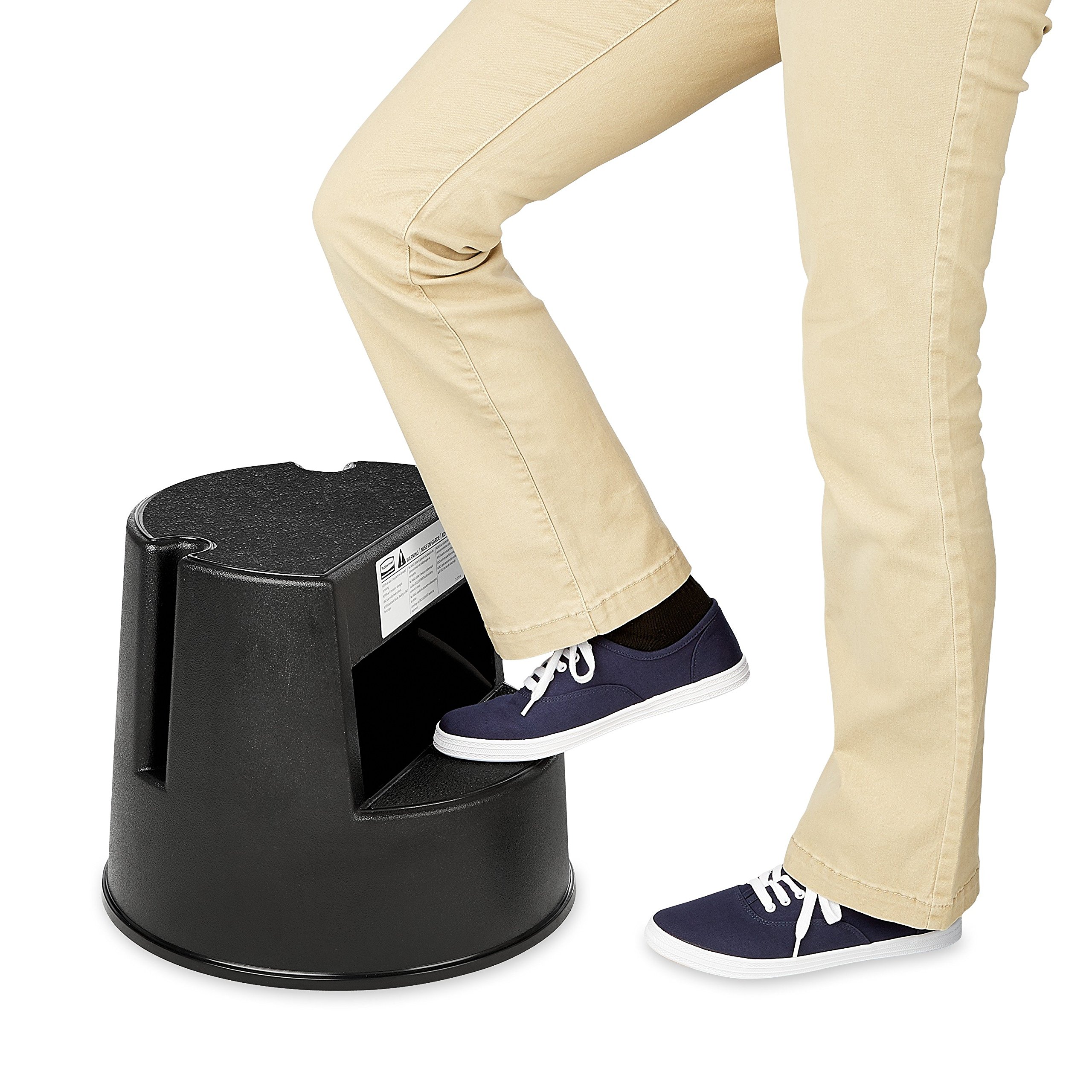 Rubbermaid Commercial FG252300BLA Step Stool, Black
