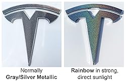 Logo Decal Wrap for Tesla Model S, Facelift, 14-pc