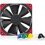 Noctua NF-F12 PWM chromax.Black.swap, Premium Quiet Fan, 4-Pin (120mm, Black)