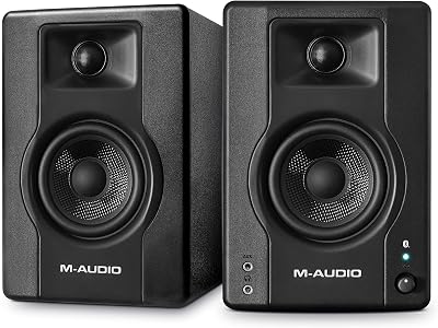 M-Audio BX4BT Pair 4.5 Inch Studio Monitors Bluetooth with MPC Beats