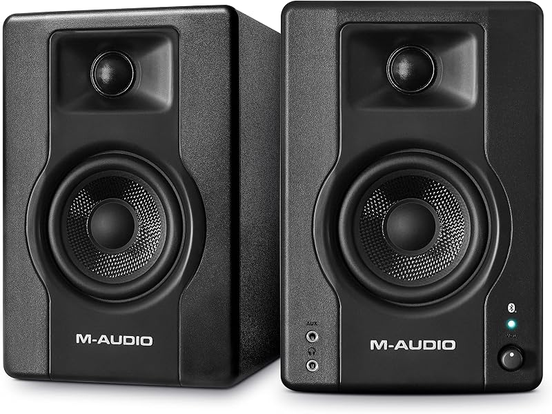 M-Audio BX4BT Pair 4.5 Inch Studio Monitors Bluetooth with MPC Beats