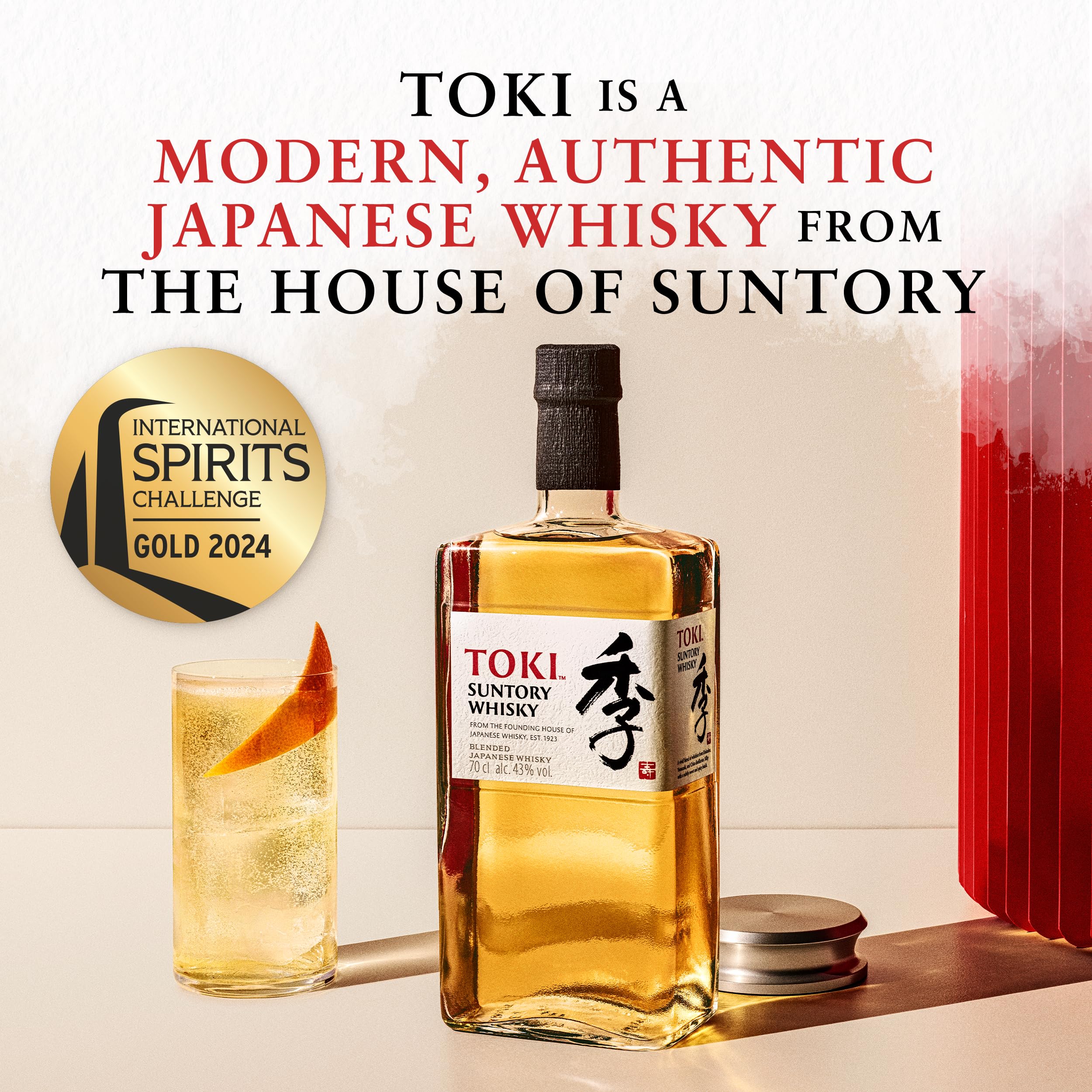 Suntory Whisky Toki | Japanischer Blended Whisky aus Hakushu, Yamazaki und Chita | mit feinem, süßen und würzigem Abgang | 43% Vol | 700 ml 3