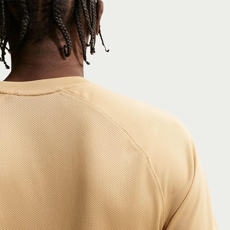 Dri-Fit Park VIII Maillot De Foot À Manches Courtes pour Homme, Jersey Gold/Black, HV8173-729, S