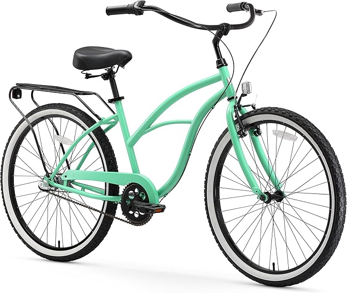 sixthreezero Around The Block Women's 3-Speed Beach Cruiser