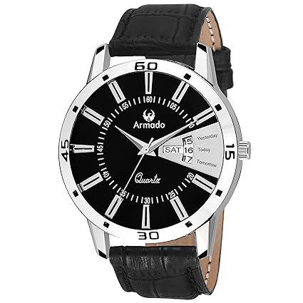 AR-112-BLK Day and Date Watch for-Men