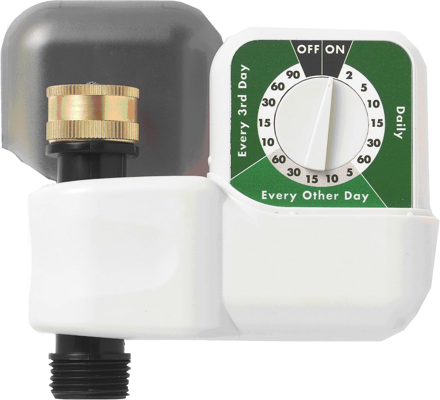 Orbit 62024 Single-Dial Hose Watering Digital Timer : Automatic Lawn Irrigation Controllers : Garden & Outdoor
