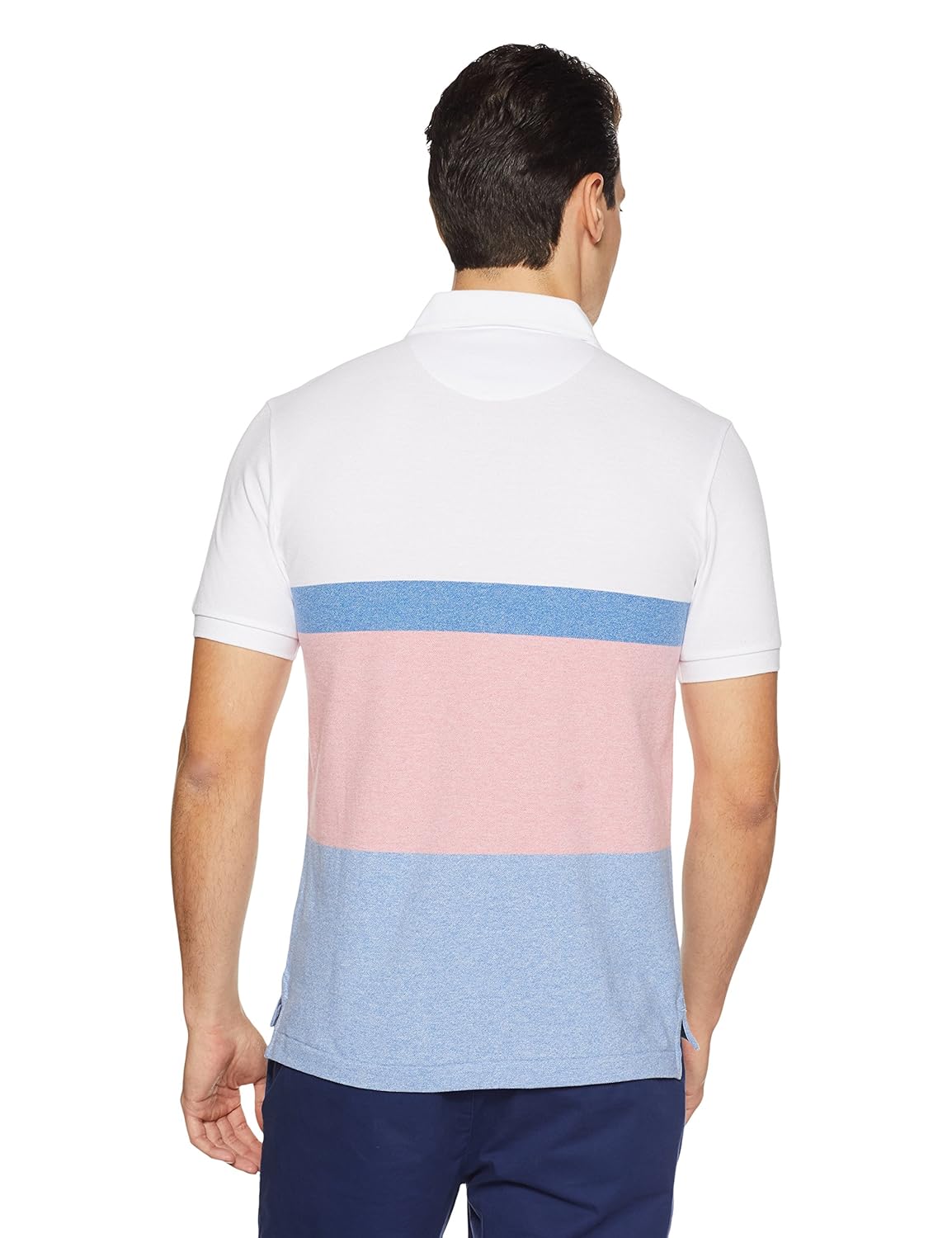 us polo association men's striped regular fit polo
