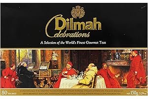 Dilmah Celebrations Collection Teas, 80-Count Gift Package