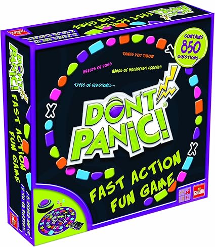 Dont Panic Game -- with 850 Fun Topics to Name Quickly