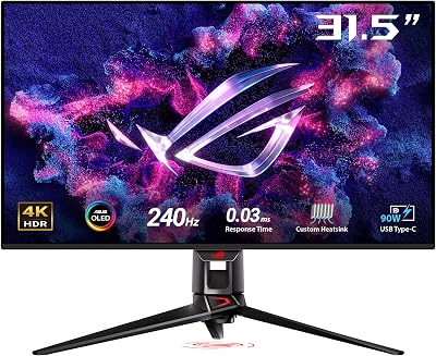 ASUS ROG Swift OLED PG32UCDM 32" 4K 240Hz QD-OLED Gaming Monitor G-SYNC