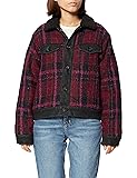 Desigual Women's Woven Jacket, Red, XL