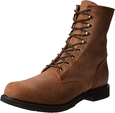 justin lace up shoes