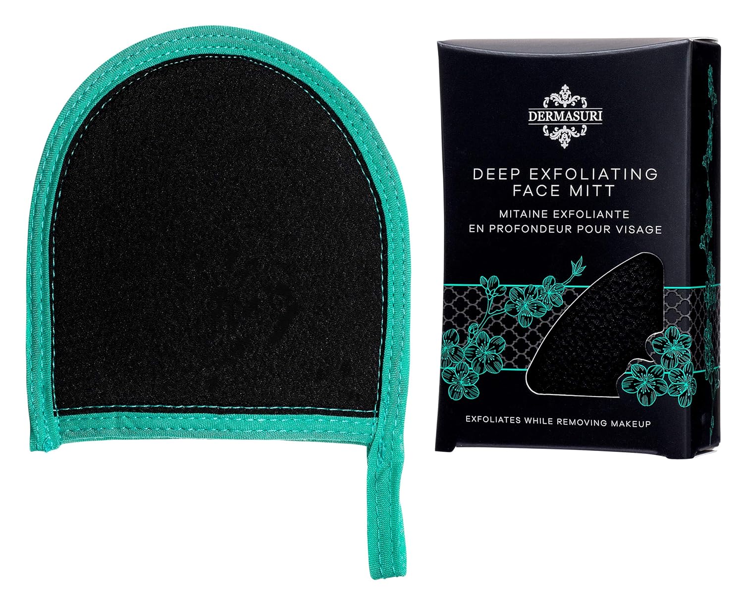 viscose exfoliating mitt