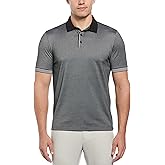 Perry Ellis Men's Icon Polo Shirt with Solid, Breathable, Moisture-Wicking Fabric (Sizes Small-5xl)