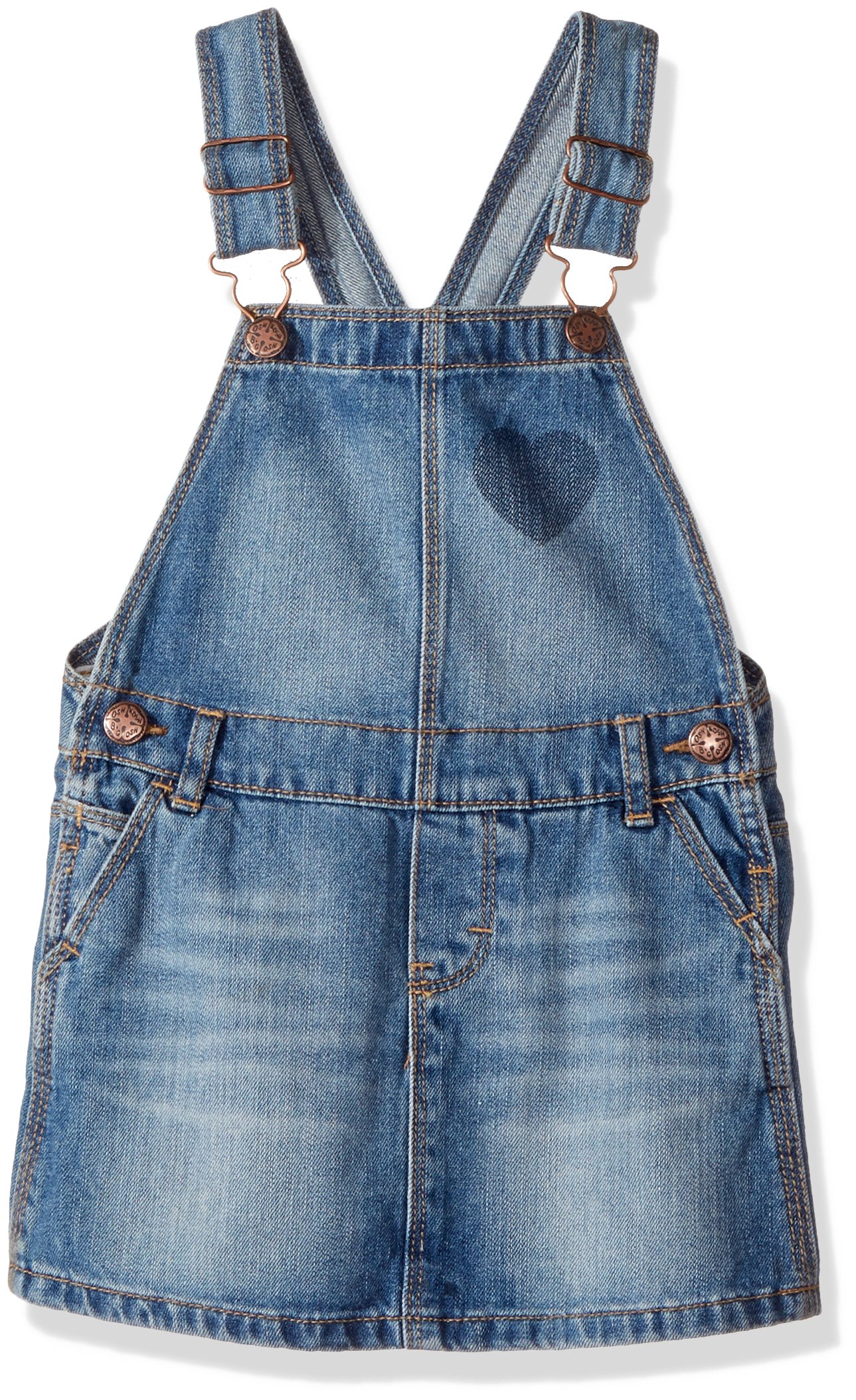 OshKosh B’Gosh Girls’ Jumper 21701710, Denim, 2T