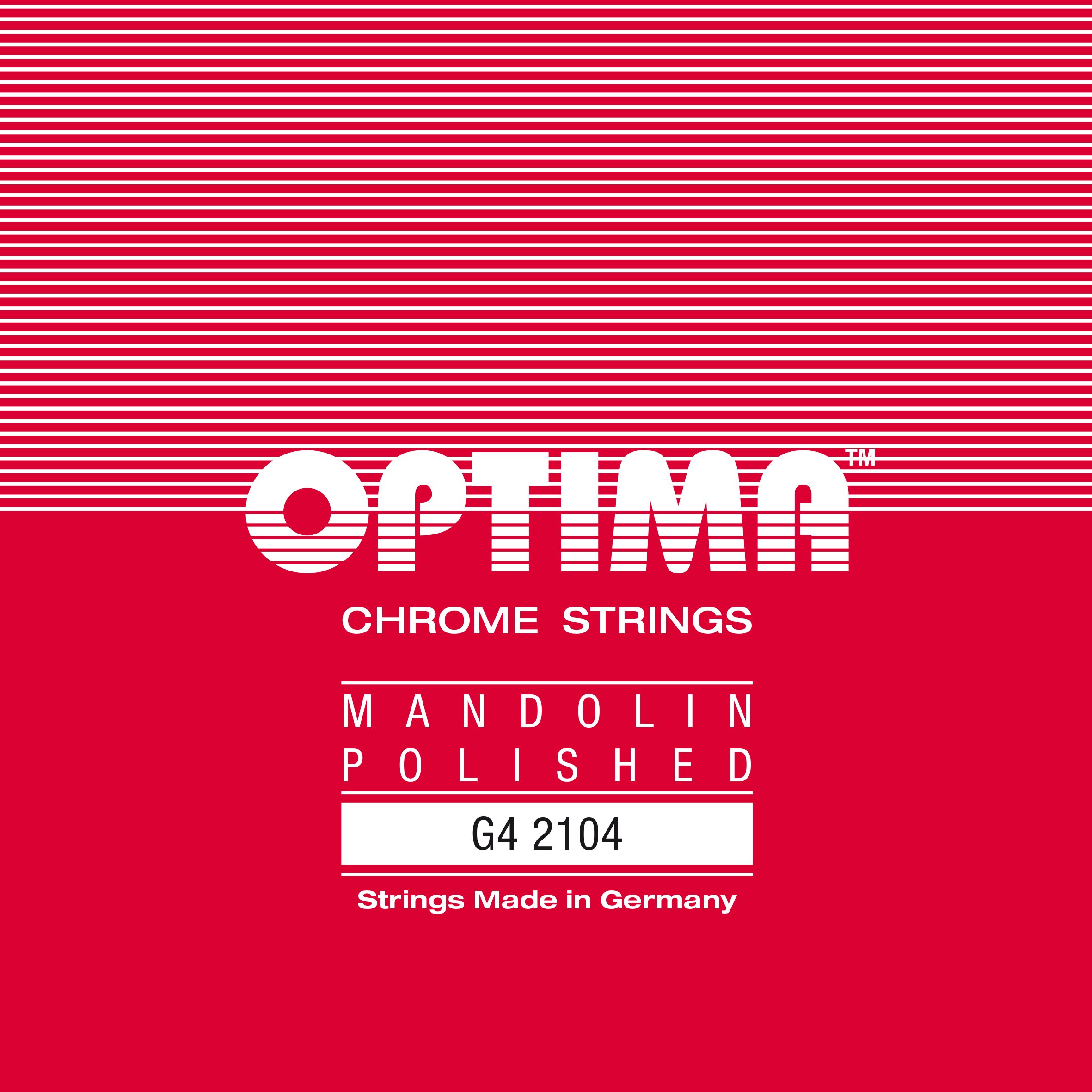 Optima Mandolin Strings Chrome polished G .036w 2104