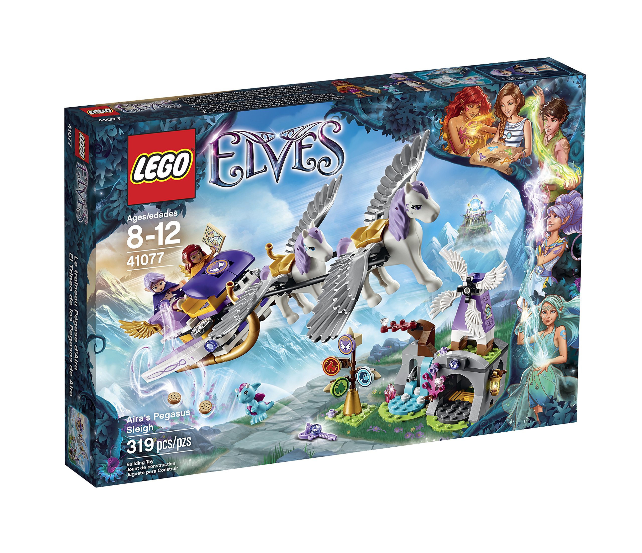 Aria's Pegasus Sleigh LEGO® Elves Set 41077