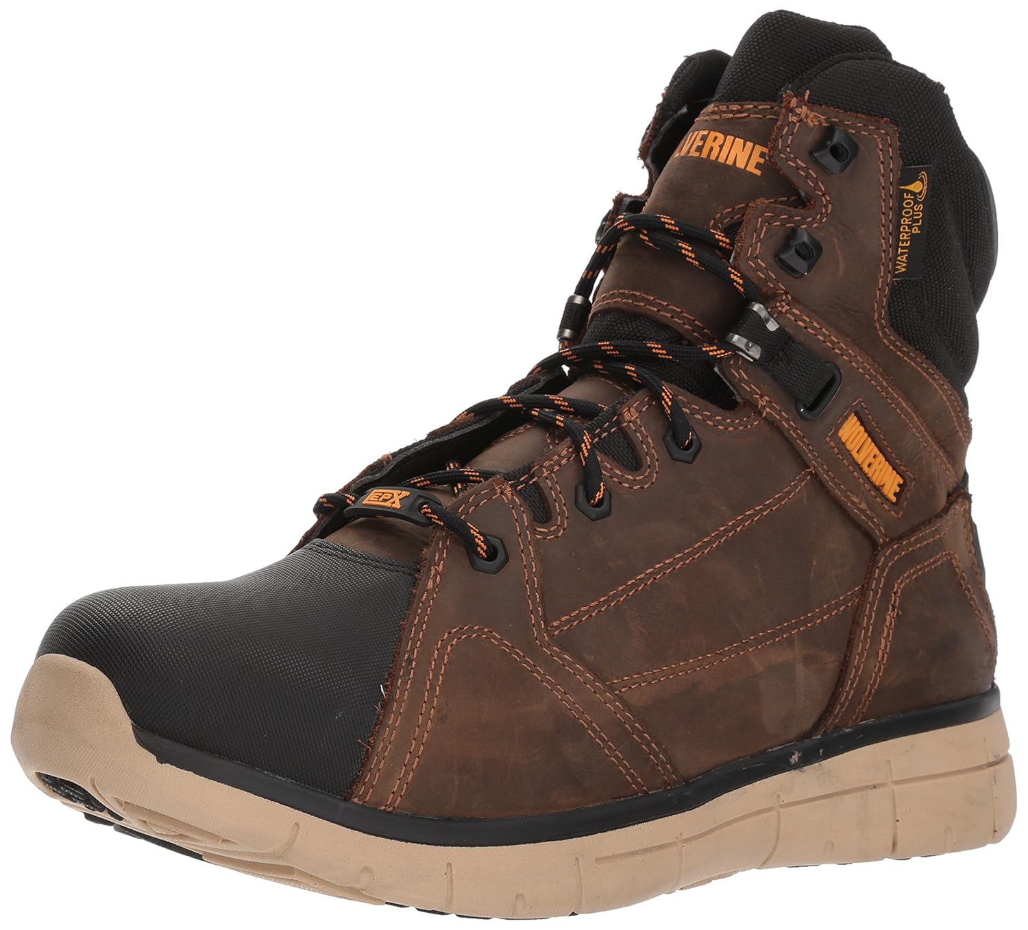 Buy Wolverine Men's Rigger WPF SoftToe Mid Wedge Construction Boot at