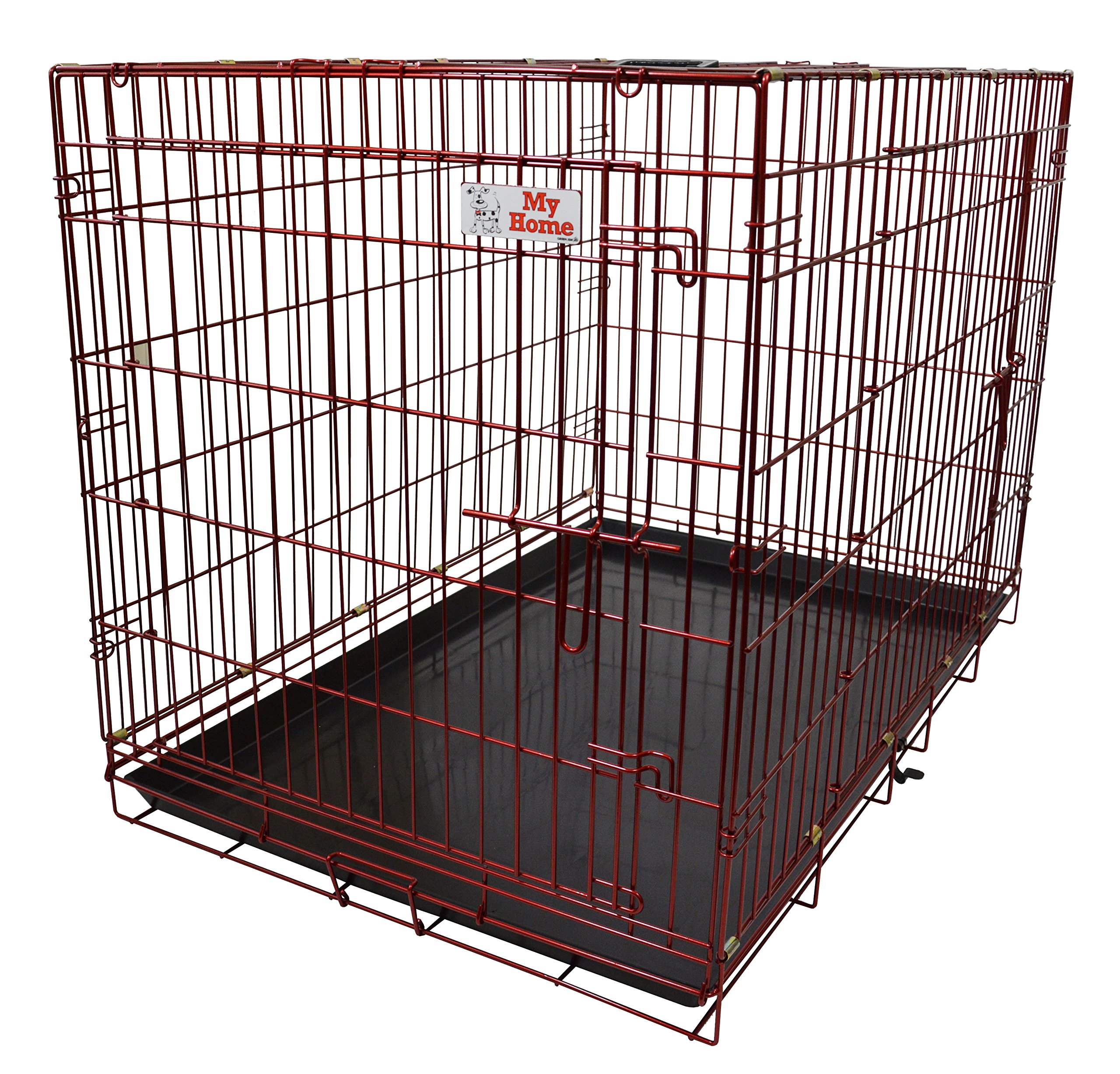 red dog cage